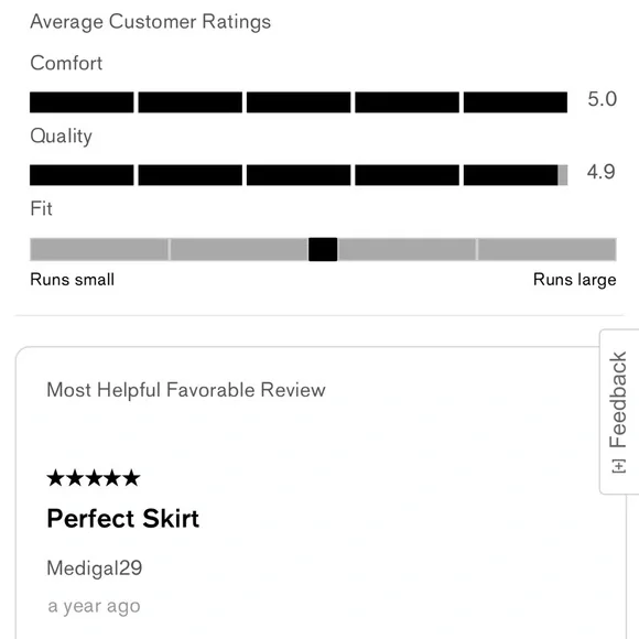 Metallic Ribbed High Waisted Fit and Flare Midi Skirt - Picture 4 of 8